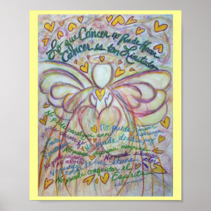 Lo que cáncer no puede hacer Angel Poster Skriv ut