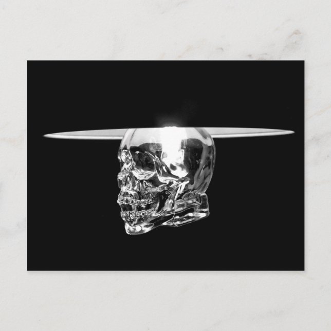 Lo Watt Skulllampa Vykort (Framsida)