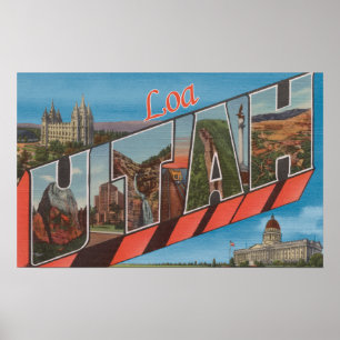 Loa, UtahLarge Brev ScenesLoa, UT Poster