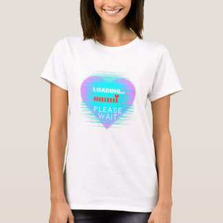 Loading Heart Retro Gamer T Shirt