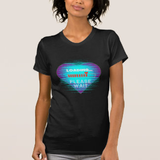 Loading Heart Retro Gamer T Shirt