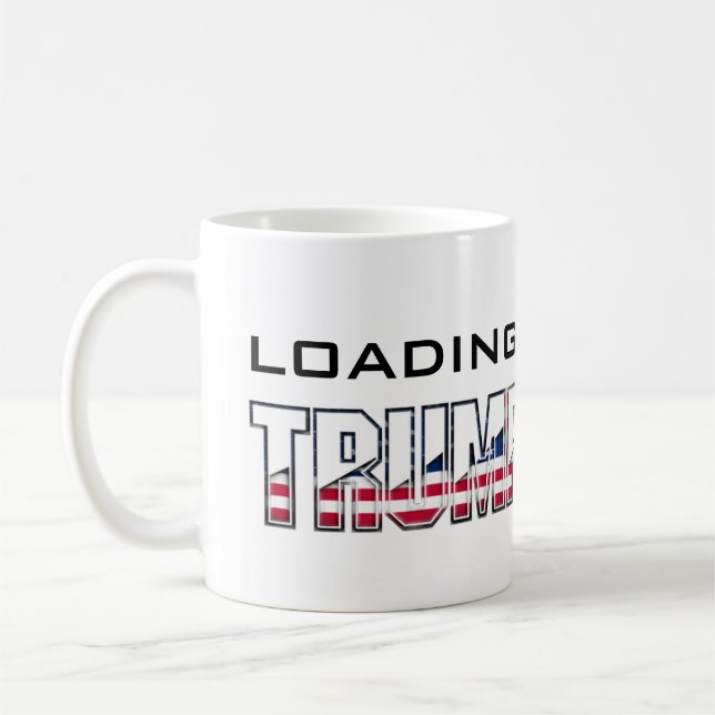 Loading Trump 2020 USA Valtypography Kaffemugg (Vänster)