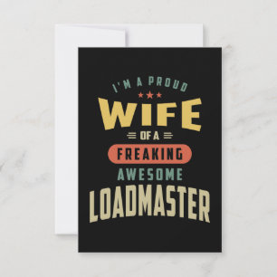 Loadmaster Job Title Gift OSA Kort