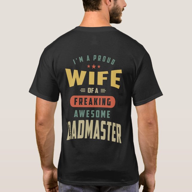 Loadmaster Job Title Gift T Shirt (Baksida)