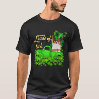 Loads Of Luck Truck Papillon St Patrick's Day T Shirt