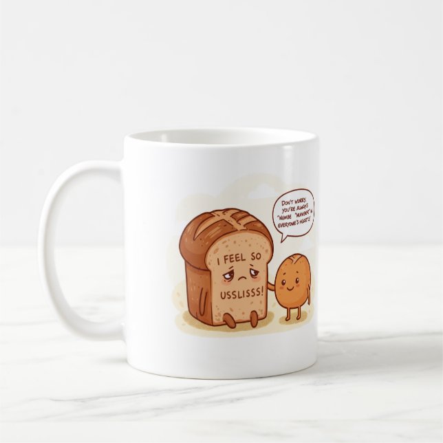 Loaf in Trouble, Bun till Räddingen! A Wholesome M Kaffemugg (Vänster)