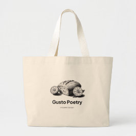 Loaf & Orange Gusto Poetry Jumbo Tygkasse