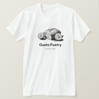 Loaf & Orange Gusto Poetry T Shirt