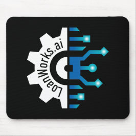 LoanWorks Gear+ Mouse Pad - svart Musmatta