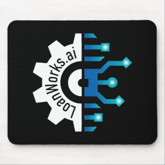 LoanWorks Gear+ Mouse Pad - svart Musmatta