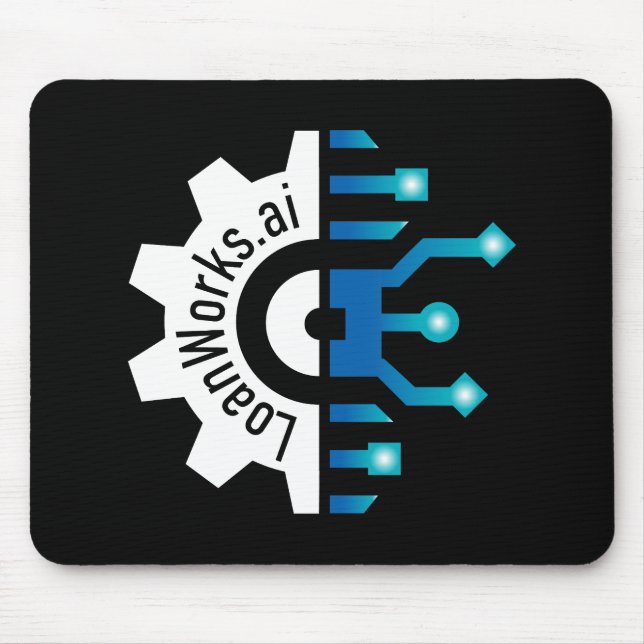 LoanWorks Gear+ Mouse Pad - svart Musmatta (Framsidan)
