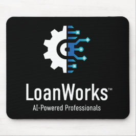 LoanWorks Pro-musknapp - svart Musmatta