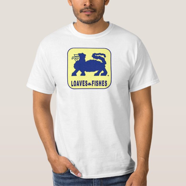 Loaves och fiskar tee (Framsida)