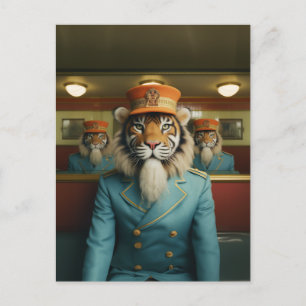 Lobby Tiger Vykort