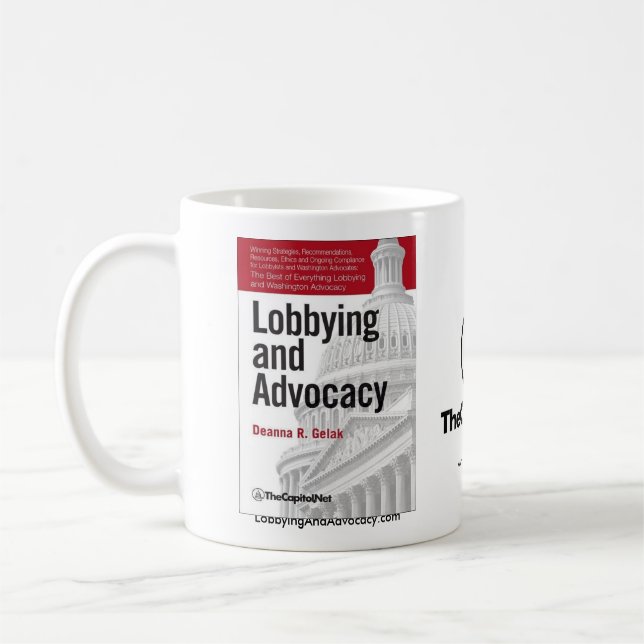 Lobbyverksamhet- och Advocacymugg Kaffemugg (Vänster)