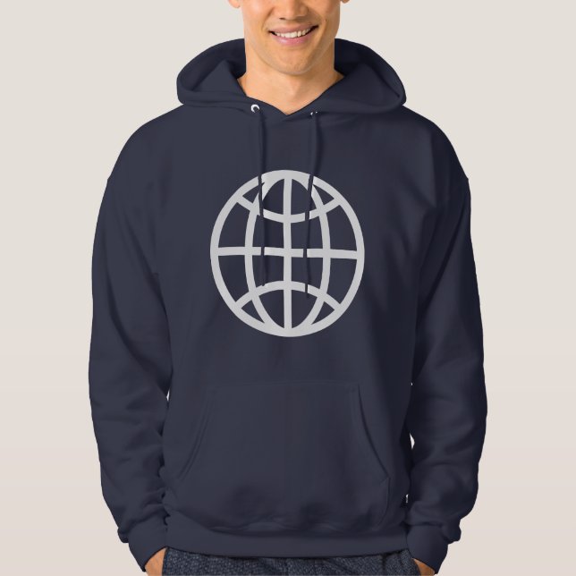 Lobe Symbol - vit Munkjacka (Framsida)