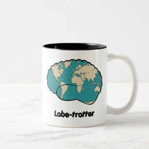 Lobe-trotter Mugg! Två-Tonad Mugg