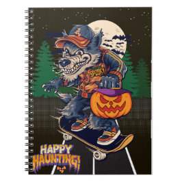 LOBO EN HALLOWEEN ANTECKNINGSBOK