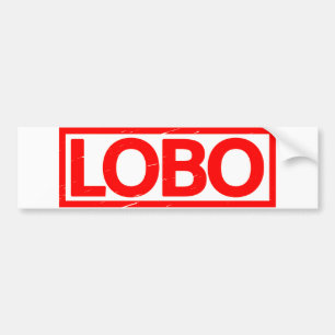 Lobo Frimärke Bildekal