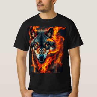Lobo guerreiro t shirt
