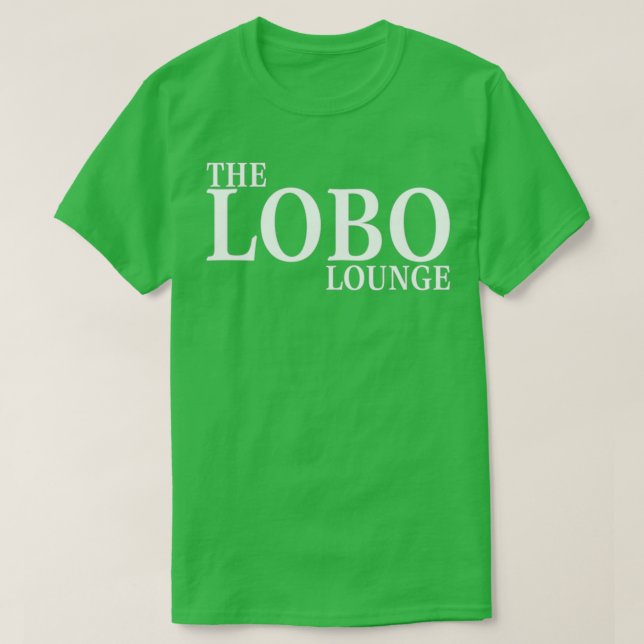 Lobo Lounge T Shirt (Design framsida)