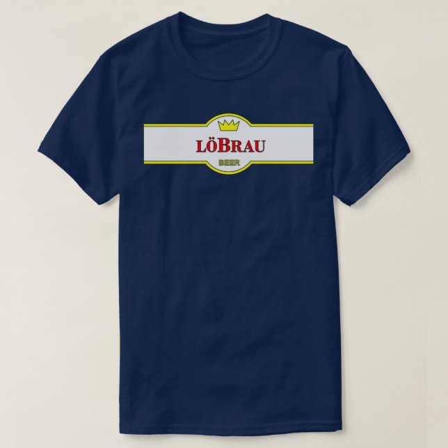 Lobrau Beer T Shirt (Design framsida)