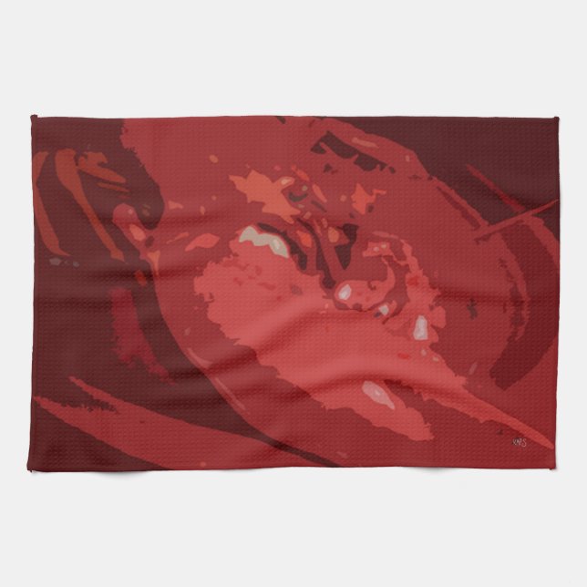 Lobster 2 kökshandduk (Horisontell)