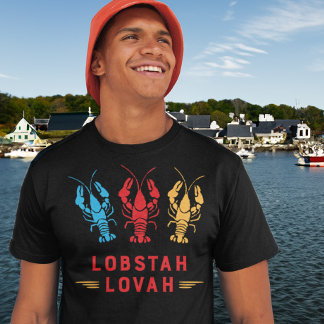 Lobster Älskare Down Maine eller Cape Cod Vacation T Shirt