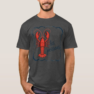 Lobster Älskare Gifts & Seafood Festival Apparat V T Shirt