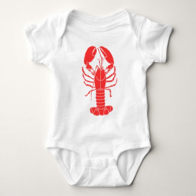 LOBSTER! baby biet Tee Shirt (Framsida)