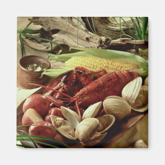 Lobster bake magnet