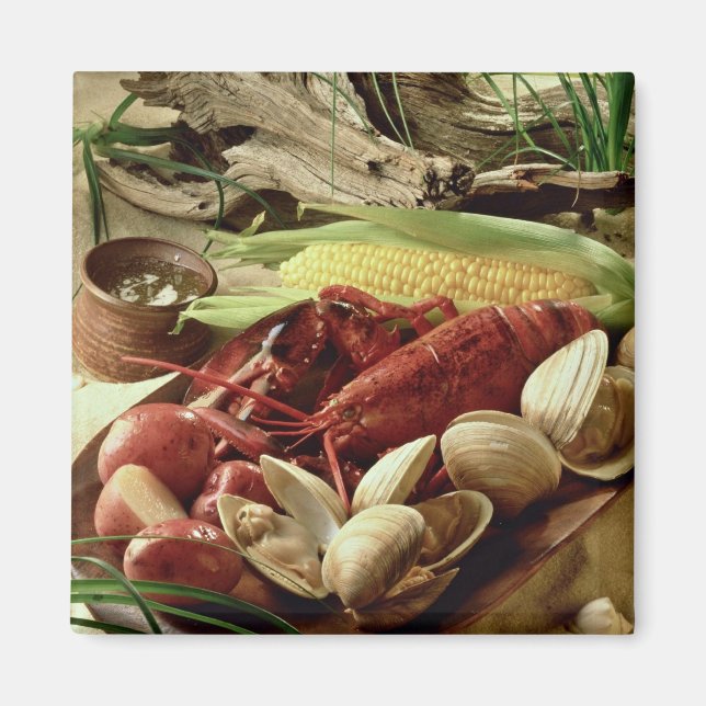 Lobster bake magnet (Framsidan)