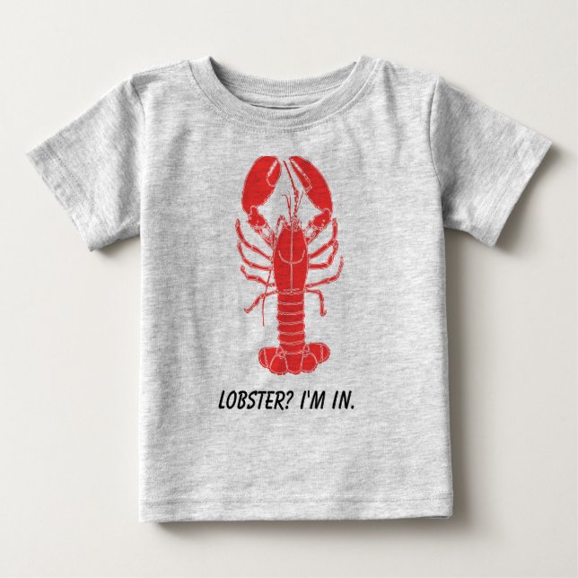 LOBSTER! Barn T-skjorta Tröja (Framsida)