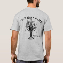 Lobster Boat Namn Shirt Tröja