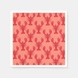 Lobster Boil Födelsedagsfest Cute Kids Pappersservett