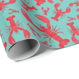 Lobster Boil Födelsedagsfest Cute Kids Presentpapper