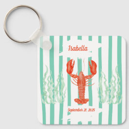 Lobster Boil Keychain - Cajun Seafood Party favor Nyckelring