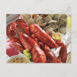 LOBSTER BOIL POSTCARD (AV EVENTUELLA SKÄL) VYKORT