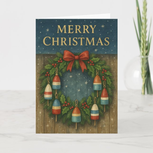 Lobster Buoy-julkort Kort (Framsida)