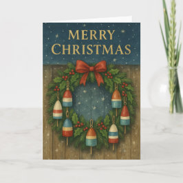 Lobster Buoy-julkort Kort