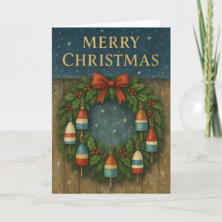 Lobster Buoy-julkort Kort