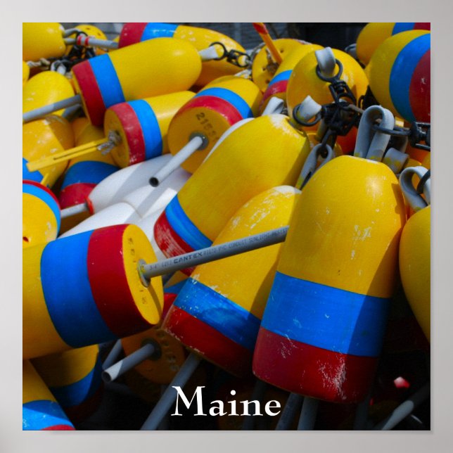 Lobster Buoy Poster - 1 (Framsidan)