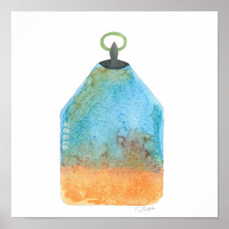 Lobster Buoy-utskrift Poster