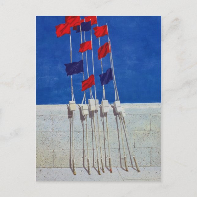 Lobster Buoys 1990-talet Vykort (Framsida)