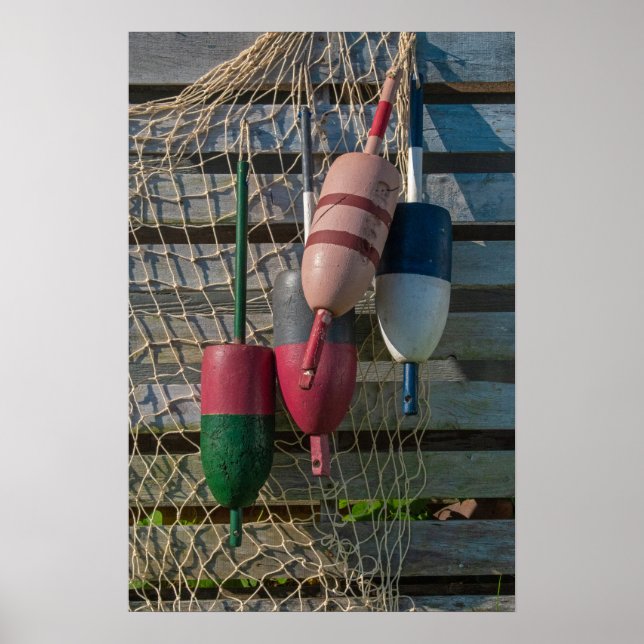 Lobster Buoys Poster (Framsidan)