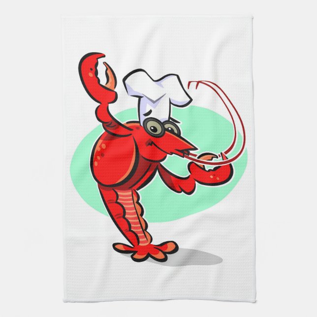 Lobster Chef Kökshandduk (Vertikal)