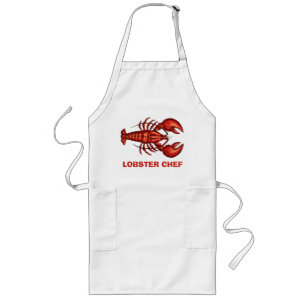 Lobster Chef personalize Långt Förkläde