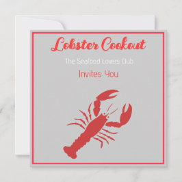 Lobster Cookout Inbjudningar