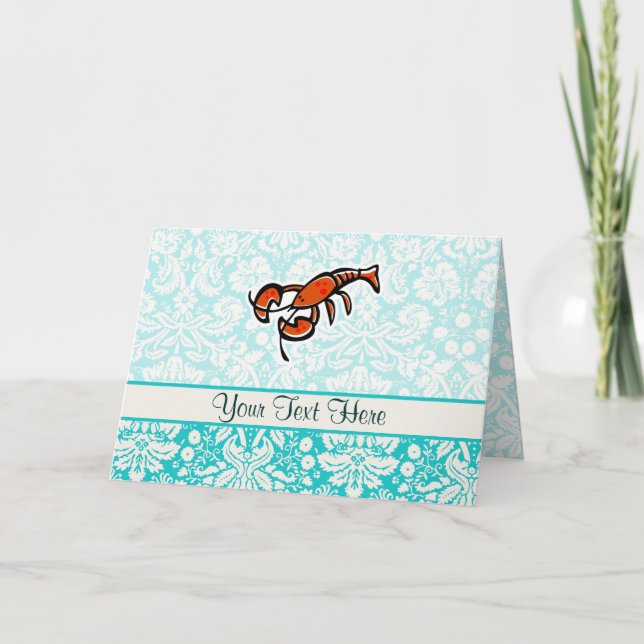 Lobster; Cute Kort (Framsida)