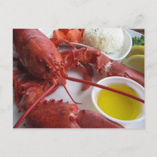 Lobster Dinner Vykort